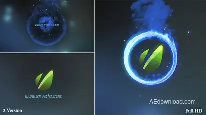 Fire Ring Logo Reveal Logo Stings template preview