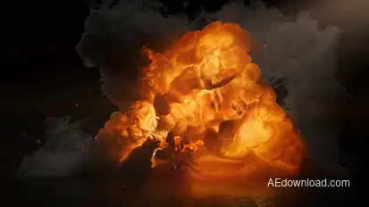 Fireball Logo Logo Stings template preview