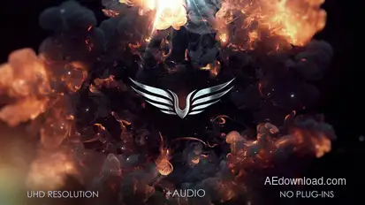 Fireborn Logo Logo Stings template preview