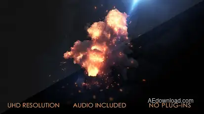 Fireburst Logo Logo Stings template preview