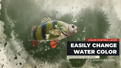 Fish Logo Reveal Logo Stings template preview