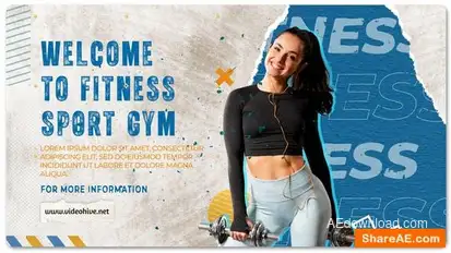 Fitness And Sport Motivation Promo Openers template preview