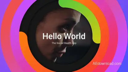 Fitness App Promo Openers template preview