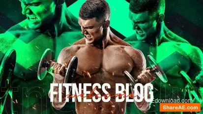 Fitness Blog Opener Openers template preview