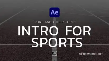 Fitness Intro Titles template preview