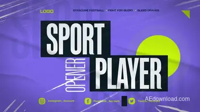 Fitness Promo broadcast-packages template preview