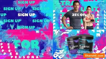 Fitness Promo Opener Openers template preview