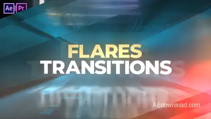 Flares Transitions Elements template preview