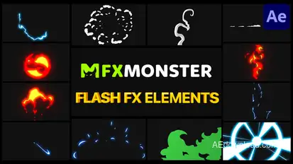 Flash FX Elements Pack 02 | After Effects Elements template preview