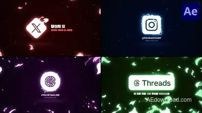 Flash FX Logo Pack for After Effects Logo Stings template preview