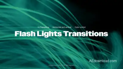 Flash Lights Transitions Elements template preview