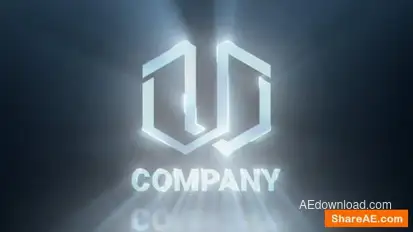 Flashing Logo Reveal Logo Stings template preview