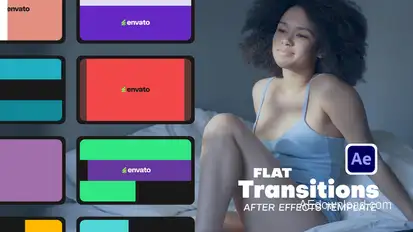 Flat Transitions Elements template preview