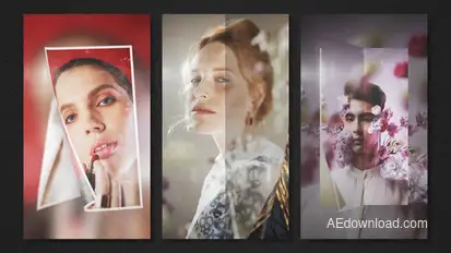 Flip Pages Slideshow Reel Transitions Elements template preview