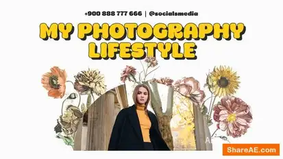 Floral Flowers Promo Openers template preview