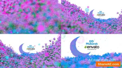 Flower Field Ramadan & Eid Opener Openers template preview