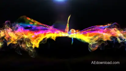 Flying Birds Logo Reveal Logo Stings template preview