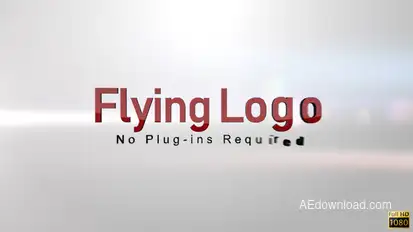 Flying Logo Logo Stings template preview