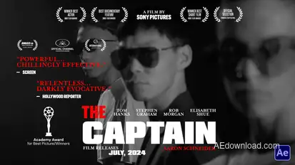 Focal Cinematic Title Titles template preview