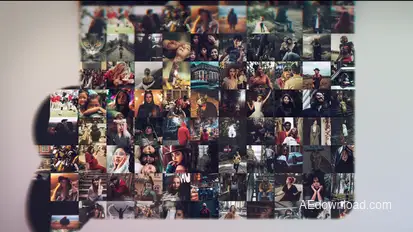 Folding Logo Intro Logo Stings template preview