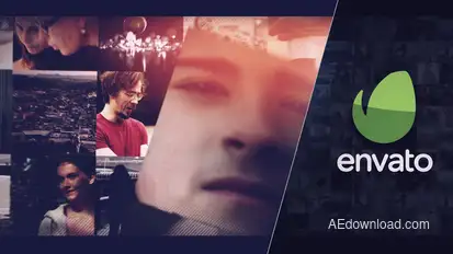 Folding Video Intro Openers template preview