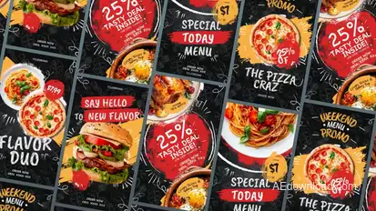 Food Festival Story Product Promo template preview