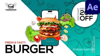 Food Menu Openers template preview