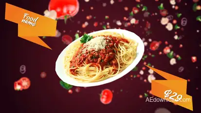 Food Menu || Dynamic Food Menu Product Promo template preview