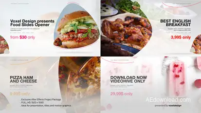 Food Product Opener Openers template preview