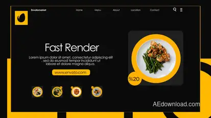 Food Product Promo Product Promo template preview
