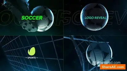 Football & Soccer Logo Opener Openers template preview