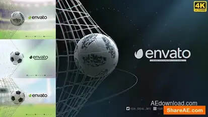 Videohive Football Goal – Soccer Logo Stings template preview