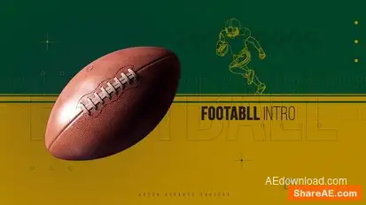 Football Intro Openers template preview