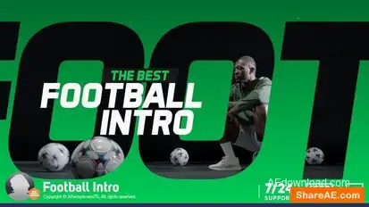 Football Intro Openers template preview