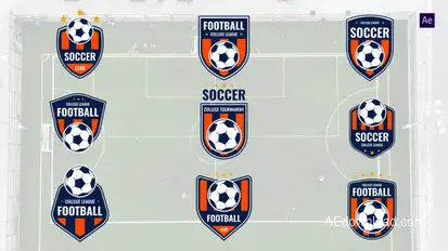 Football Titles After Effects Titles template preview