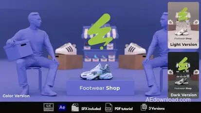 Footwear Shop Openers template preview