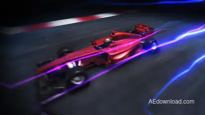 Formula One Racing Logo Logo Stings template preview