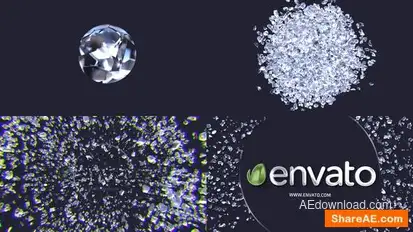 Fracture Logo Reveal Logo Stings template preview