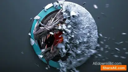 Fractured Logo Openers template preview