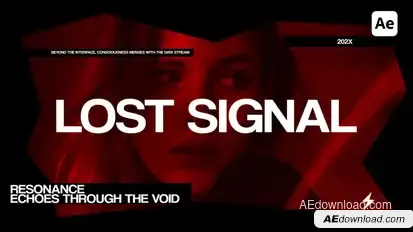 Frame and Borders Slides For After Effects Video Displays template preview