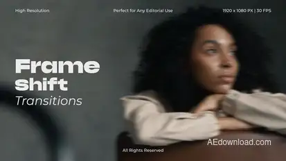 Frame Smooth Transitions Elements template preview