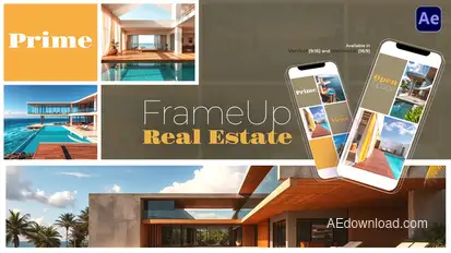 FrameUp | Real Estate Video Displays template preview