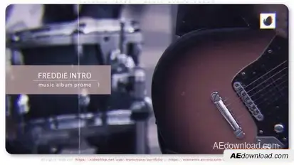 Freddie Intro - Music Album Promo Openers template preview