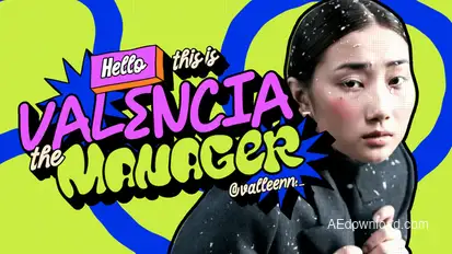 Freeze Frame Video Displays template preview