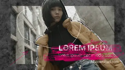 Freeze Frame Intro ae Openers template preview