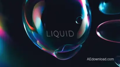 Liquid Titles Titles template preview