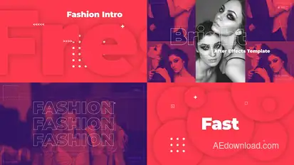 Fresh Fashion Intro Openers template preview