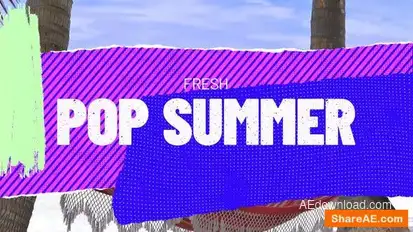 Fresh Pop Summer Opener Openers template preview