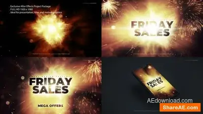 Friday Mega Sales Opener Openers template preview