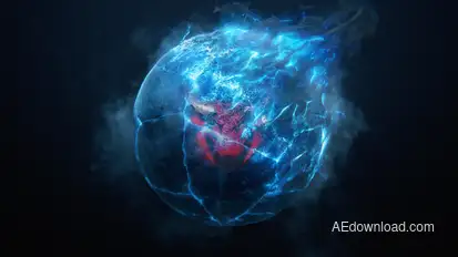 Frozen Ice Logo Logo Stings template preview